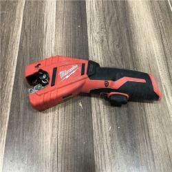 AS-IS Milwaukee M12 12V Lithium-Ion Cordless Copper Tubing Cutter (Tool-Only)