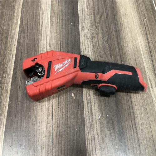 AS-IS Milwaukee M12 12V Lithium-Ion Cordless Copper Tubing Cutter (Tool-Only)