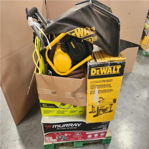 CALIFORNIA AS-IS OUTDOOR POWER EQUIPMENT
