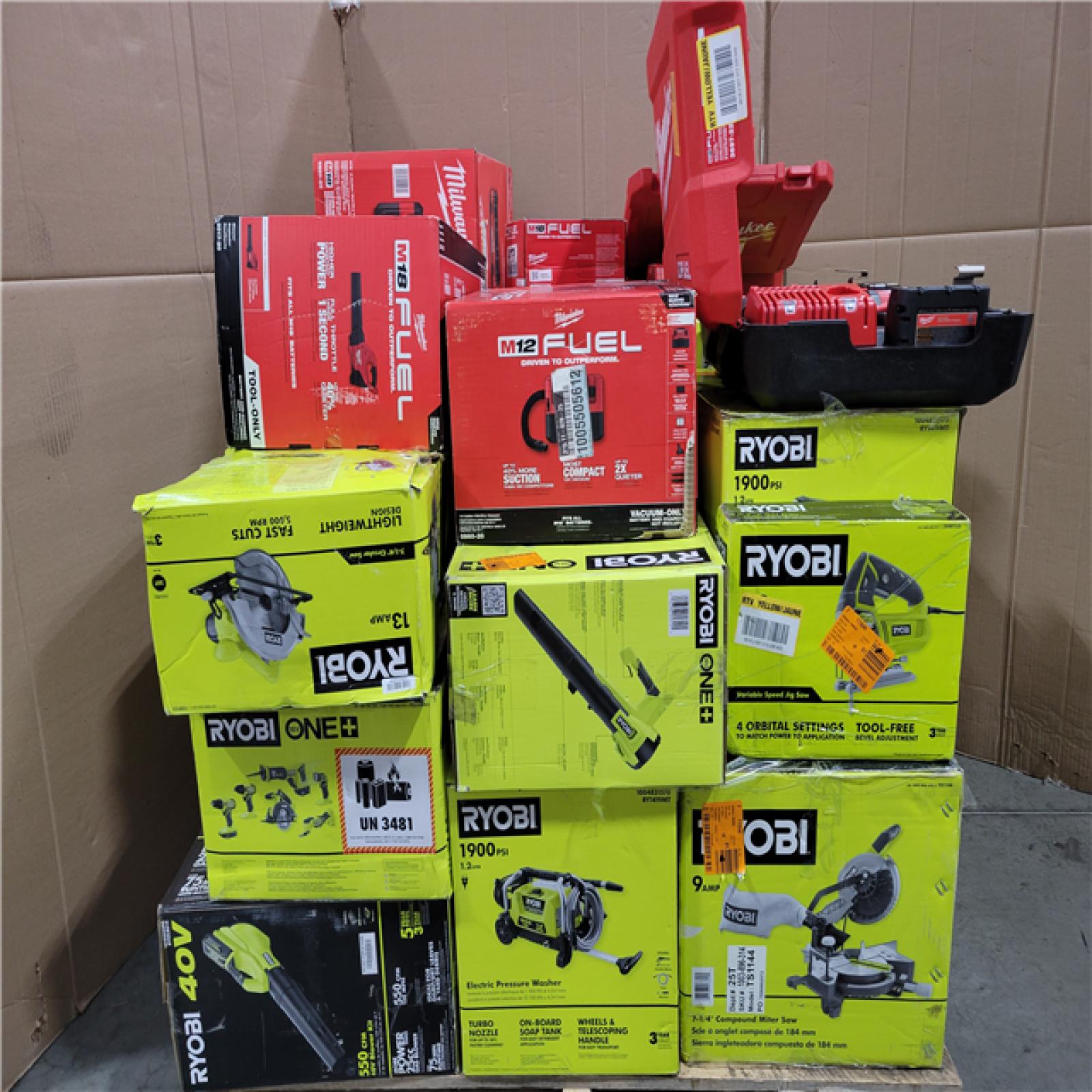 CALIFORNIA AS-IS TOOL PALLET