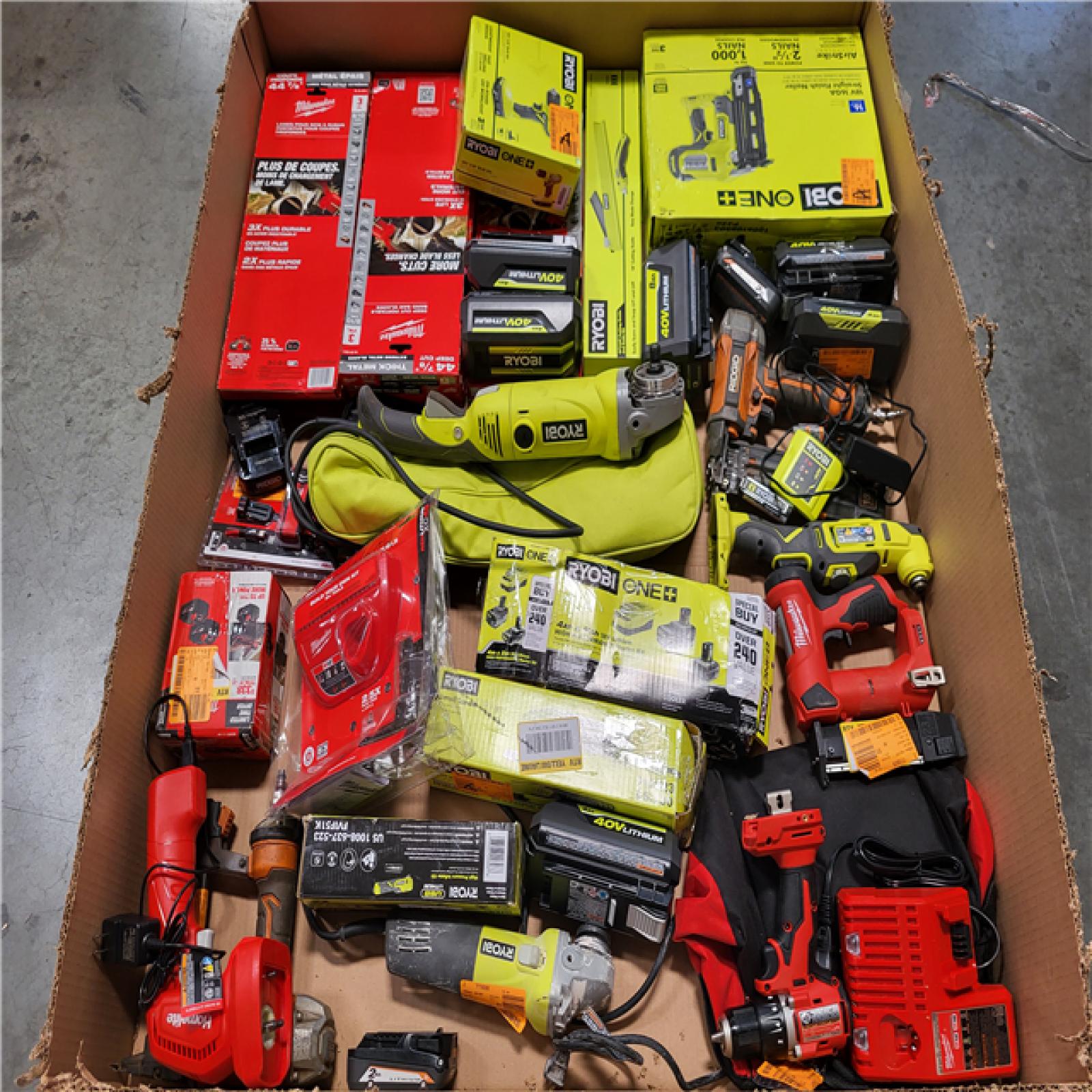 CALIFORNIA AS-IS TOOL PALLET