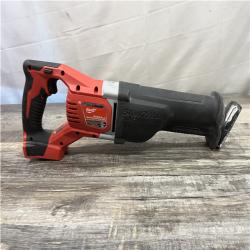 AS-IS Milwaukee 18V Lithium-Ion Cordless SAWZALL Reciprocating Saw (Tool-Only)