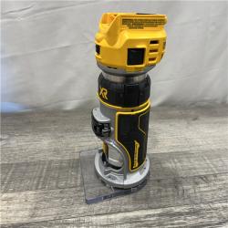 AS-IS DEWALT 20V MAX XR Cordless Brushless Fixed Base Compact Router (Tool Only)