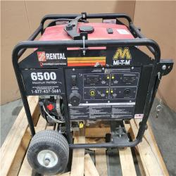 CALIFORNIA AS-IS MI-T-M 6 500 WATT PORTABLE GENERATOR