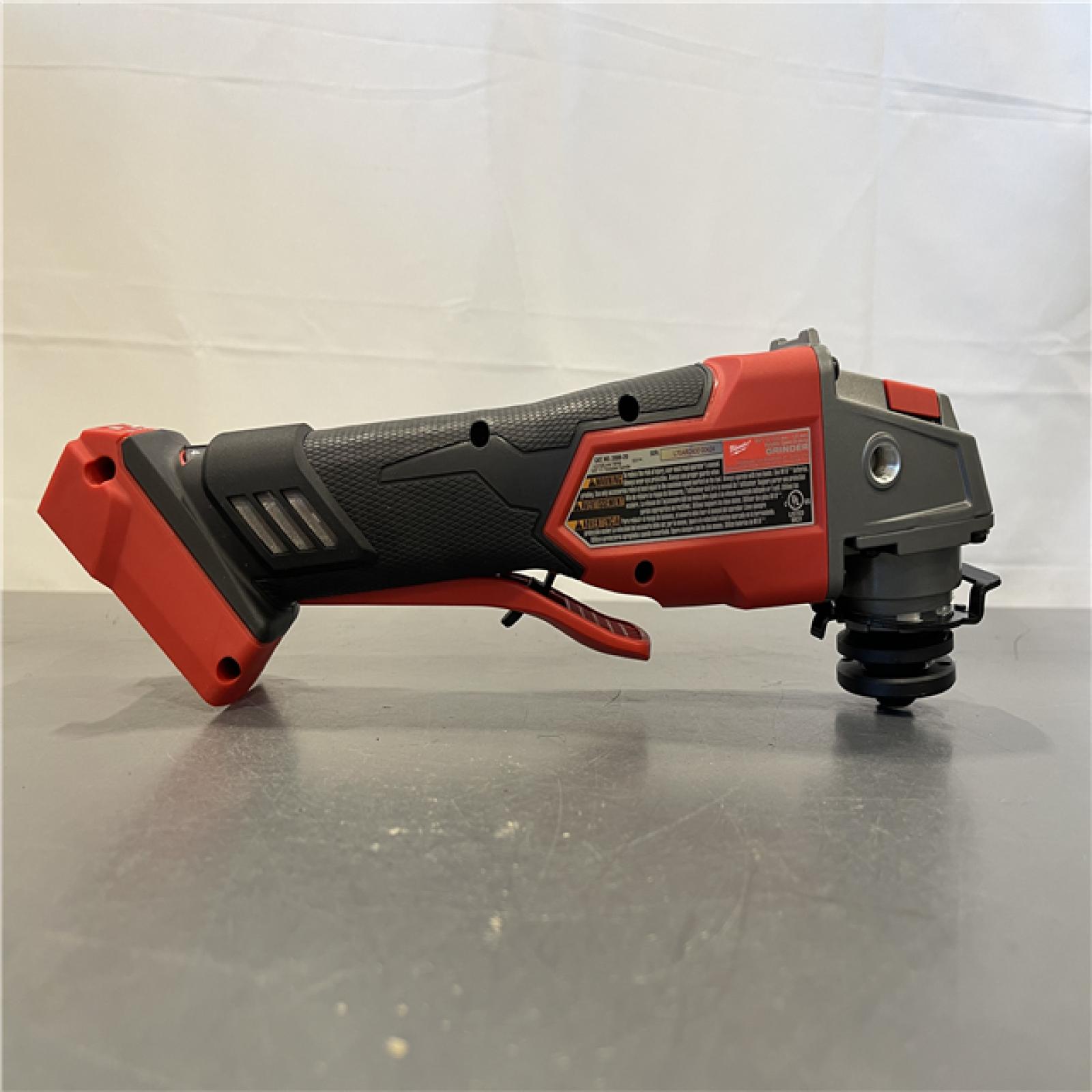 AS-IS - M18 FUEL 18V Lithium-Ion Brushless Cordless 4-1/2 in./5 in. Grinder with Variable Speed & Paddle Switch (Tool-Only)