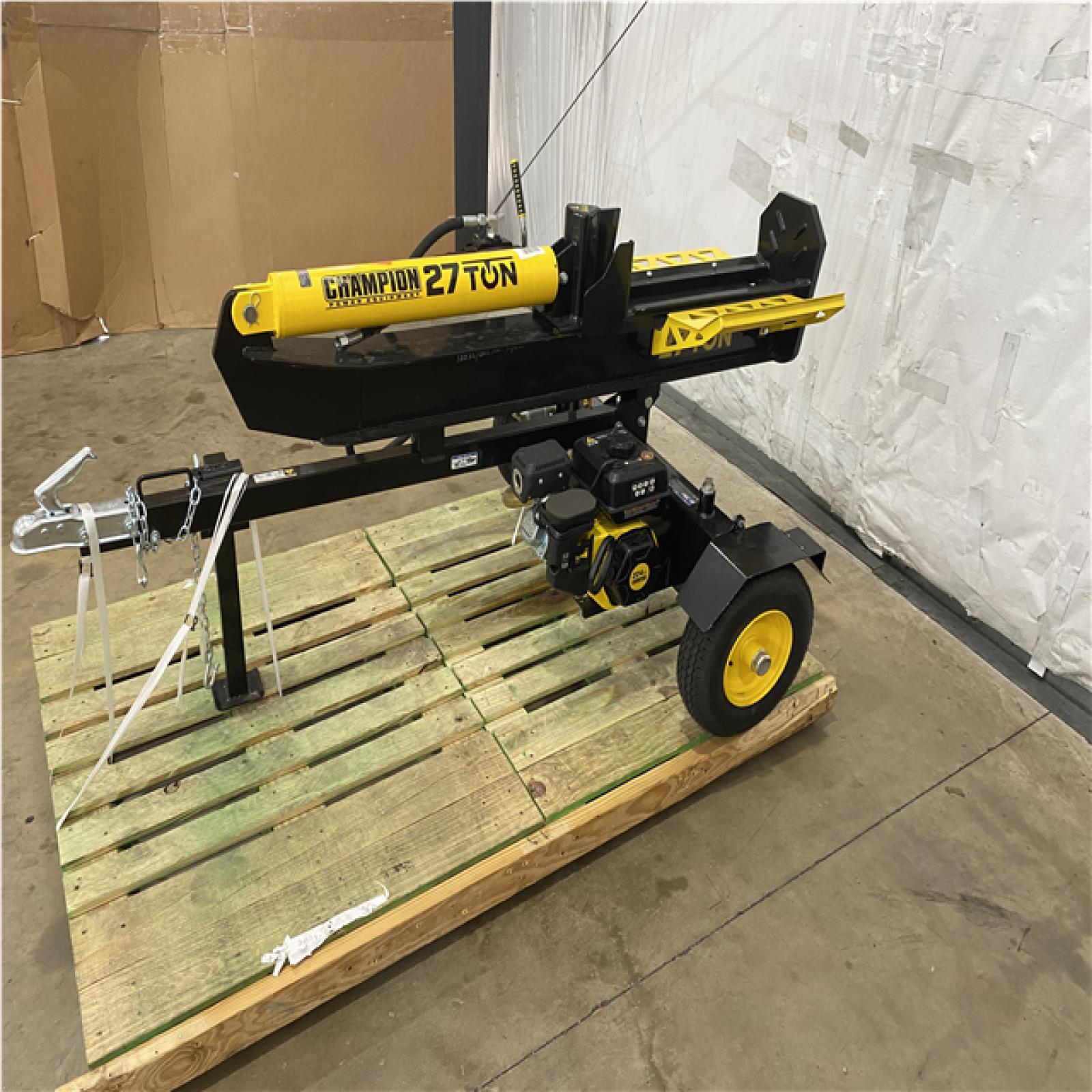 Houston Location - AS-IS Outdoor Power Equipment CHAMPION 27 TON LOG SPLITTER