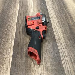 AS-IS Milwaukee FUEL 12V Lithium-Ion Brushless Cordless Stubby 1/2 in. Impact Wrench (Tool-Only)