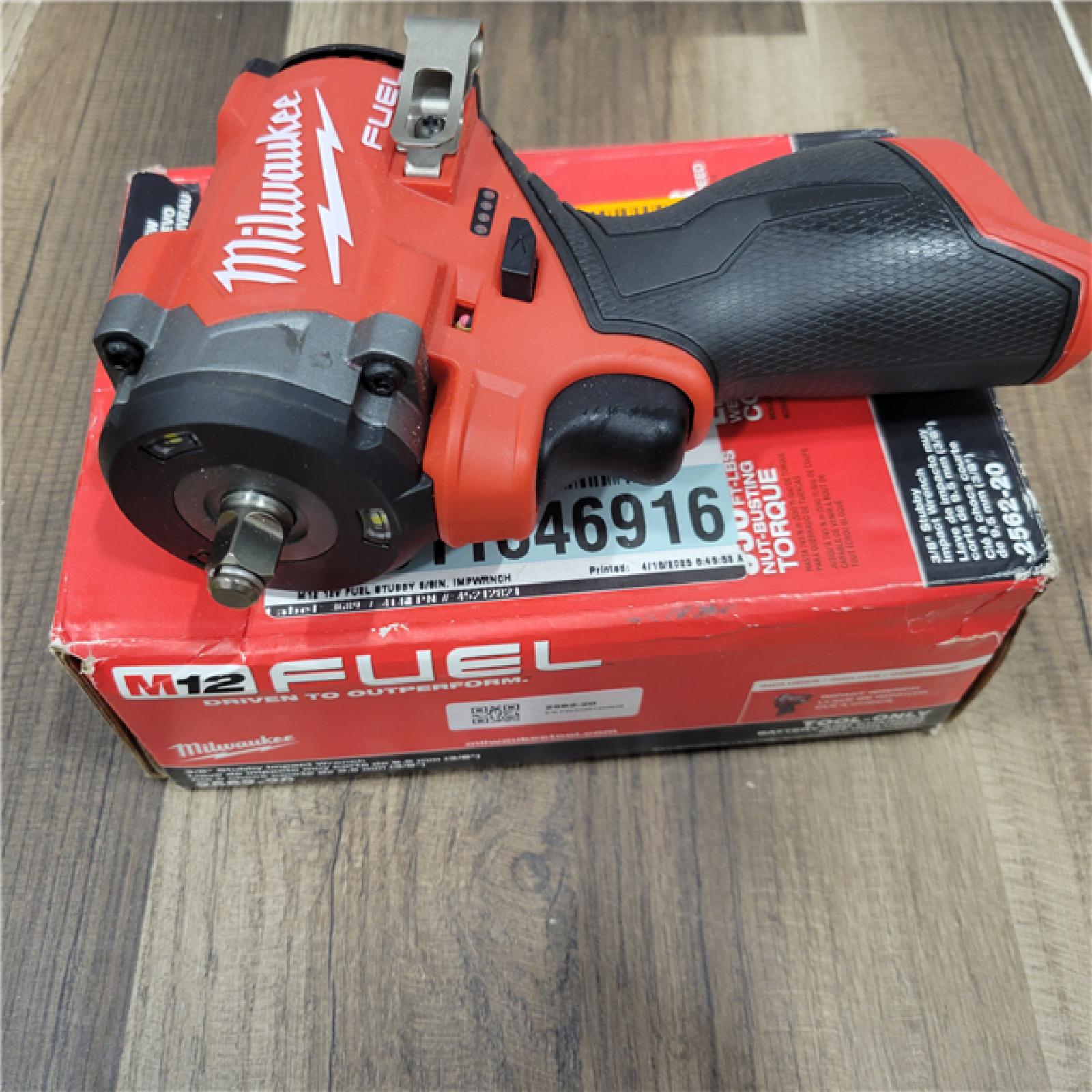 GOOD Milwaukee M12 FUEL M12 3/8 in. Cordless Brushless High Torque Impact Wrench Tool Only