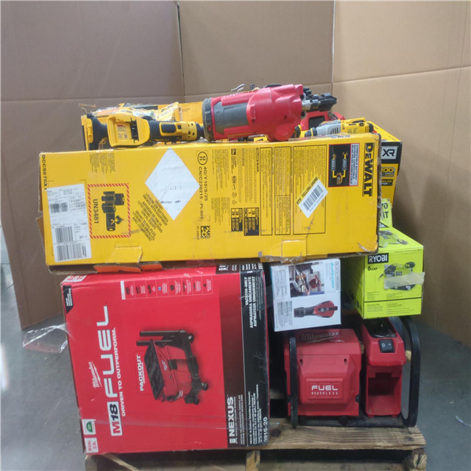 CALIFORNIA AS-IS TOOL PALLET