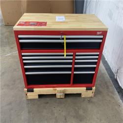 Houston Location AS IS - Home Improvement Pallet 52in HUSKY 12-Drawer Mobile WorkBench