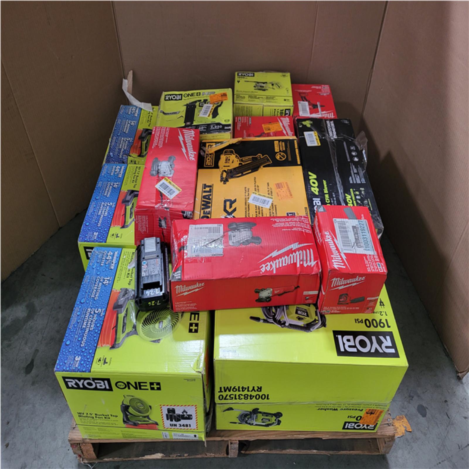 CALIFORNIA AS-IS TOOL PALLET