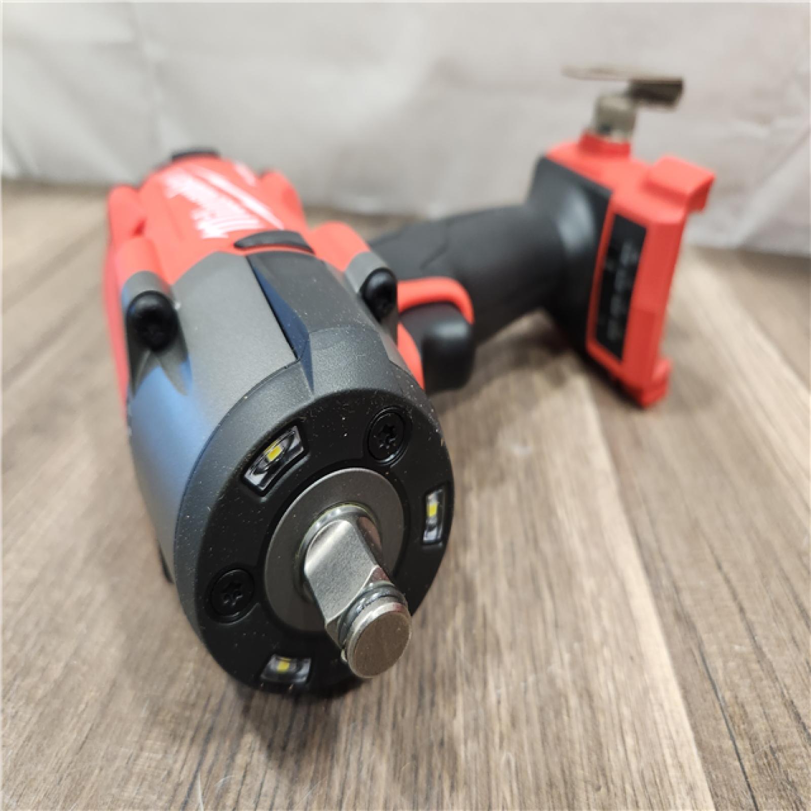 AS-IS- Milwaukee M18 18V Fuel 1/2 Mid-Torque Impact Wrench Cordless Lithium-Ion Brushless (Tool-Only)