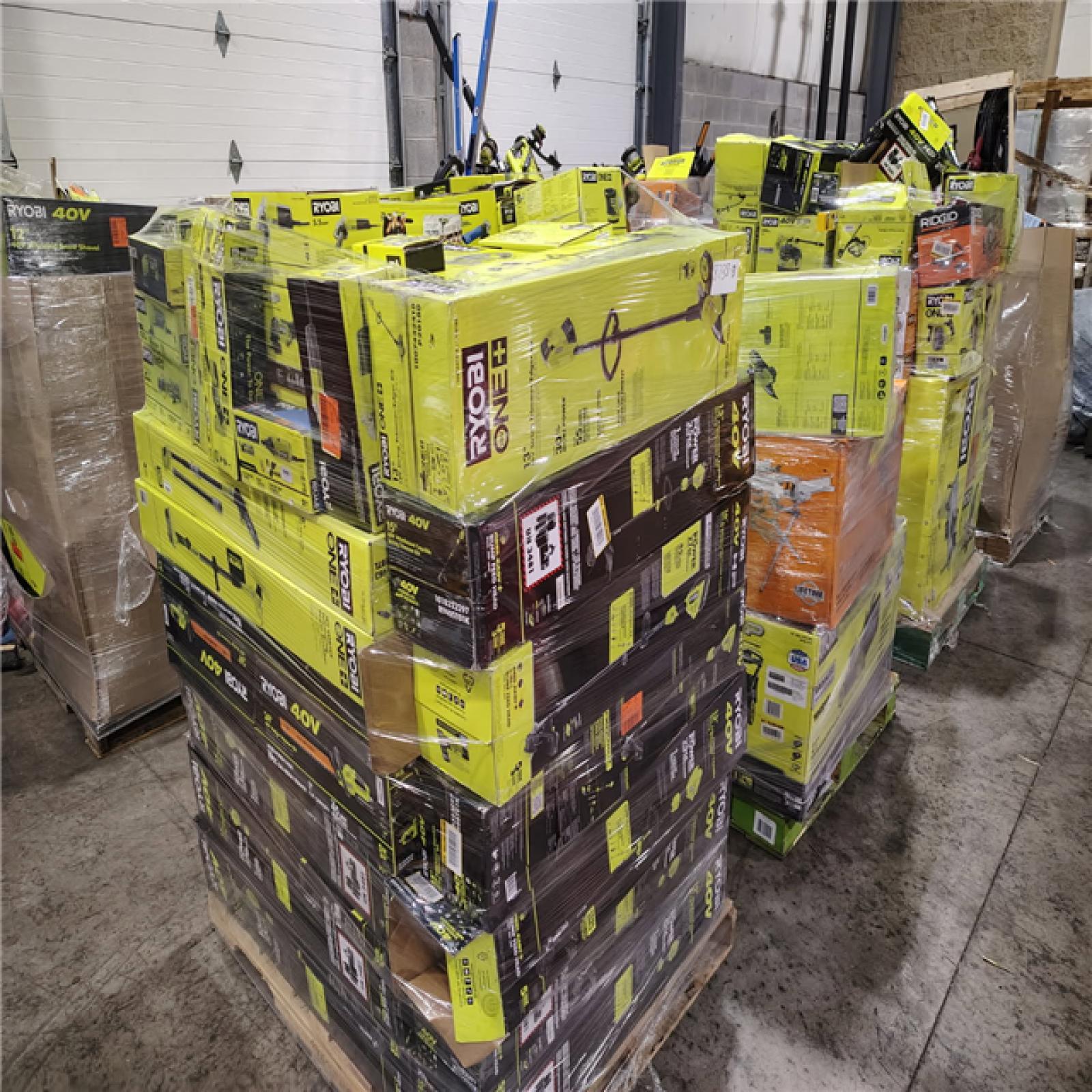 Pittston Location As-Is Power Tools Partial Truckload (11 Pallets) 8738-B