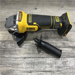 AS-IS DEWALT 20V XR Cordless 4-1/2. in. to 5 in. Variable Speed Angle Grinder (Tool Only)