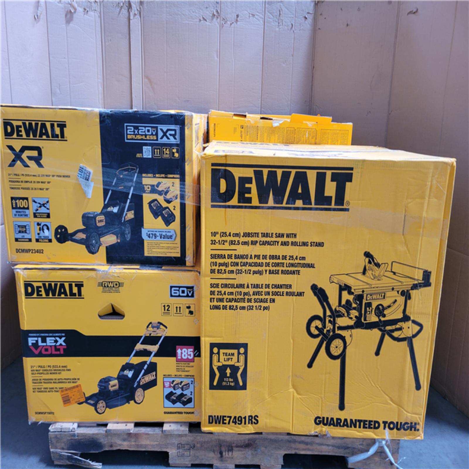 CALIFORNIA AS-IS TOOL PALLET