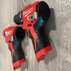 AS-IS Milwaukee 12-Volt Lithium-Ion Brushless Cordless Subcompact Drill and Impact Driver Combo Kit
