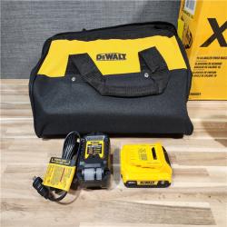 HOUSTON LOCATION - AS-IS DEWALT 20V MAX XR 16-Gauge Electric Cordless Angled Finishing Nailer Kit