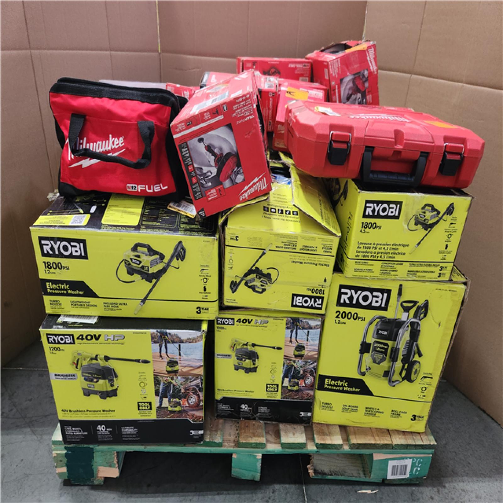 CALIFORNIA AS-IS TOOL PALLET