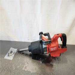 AS-IS- Milwaukee M18 FUEL 18V Lithium-Ion Brushless Cordless 1 in. Impact Wrench Extended Reach D-Handle (Tool-Only)