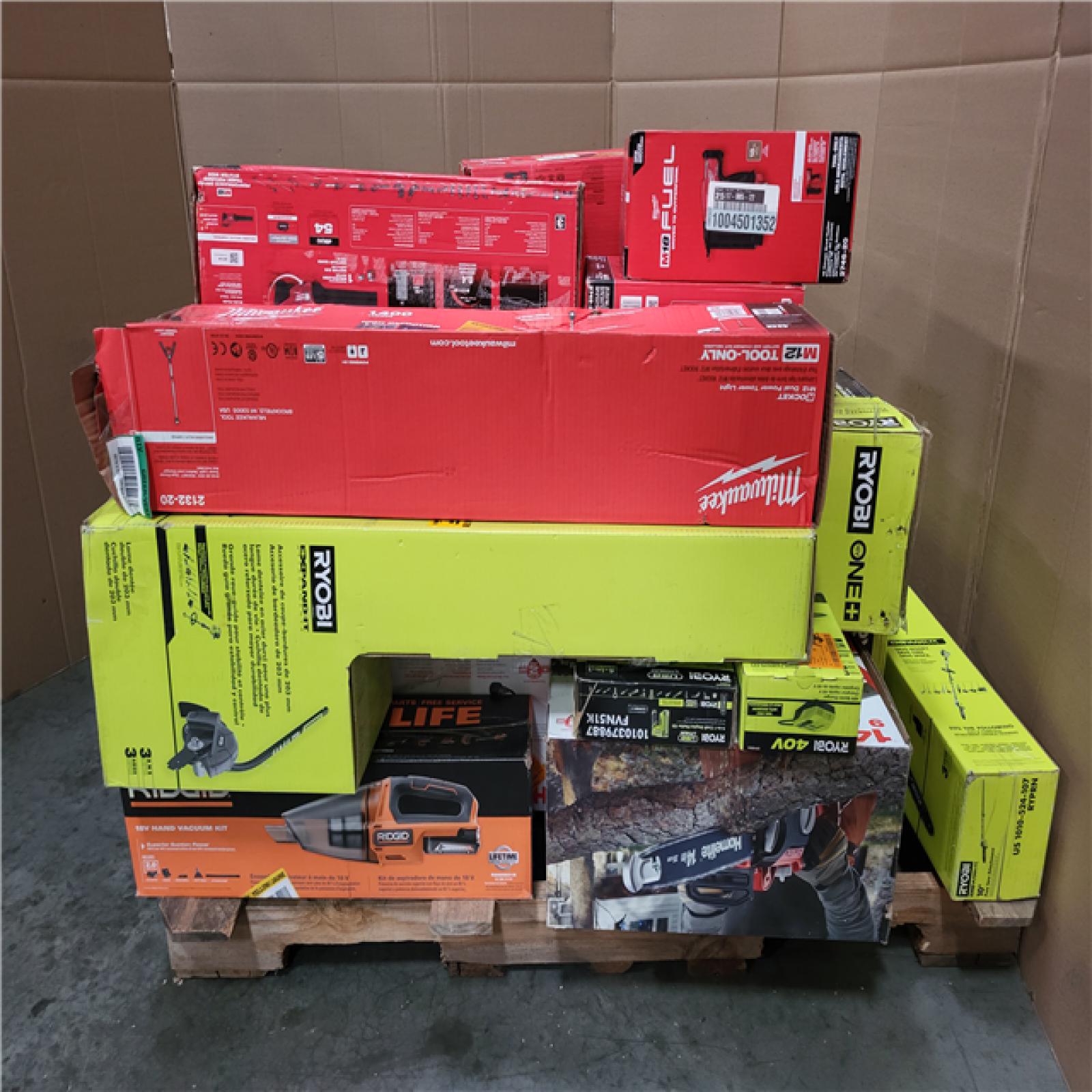 CALIFORNIA AS-IS TOOL PALLET