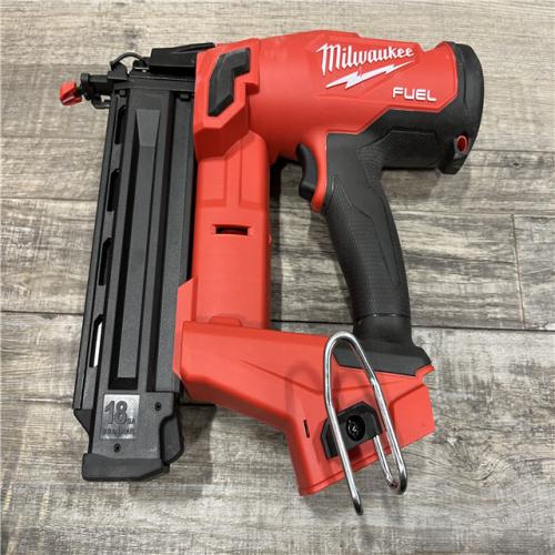 AS-IS Milwaukee FUEL 18-Volt Lithium-Ion Brushless Cordless Gen II 18-Gauge Brad Nailer (Tool-Only)