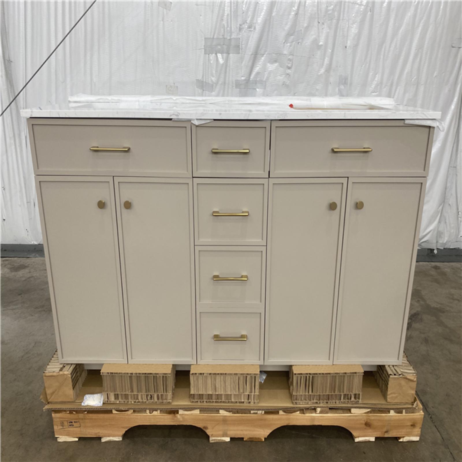 Houston Location AS-IS Marcote 60 IN Double Vanity