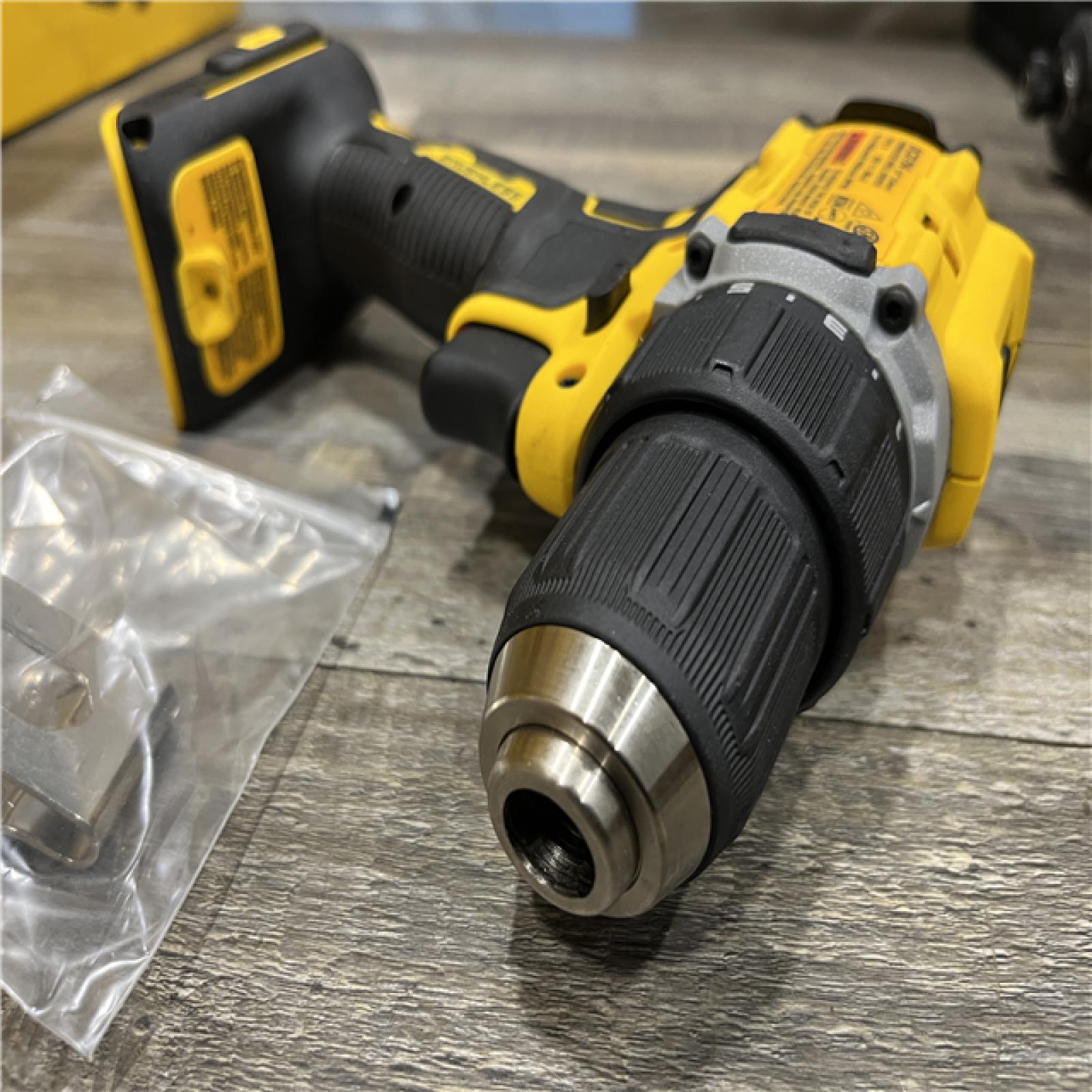 AS-IS DEWALT ATOMIC 20-Volt MAX Brushless Cordless 1/2 in. Drill Driver (Tool-Only)
