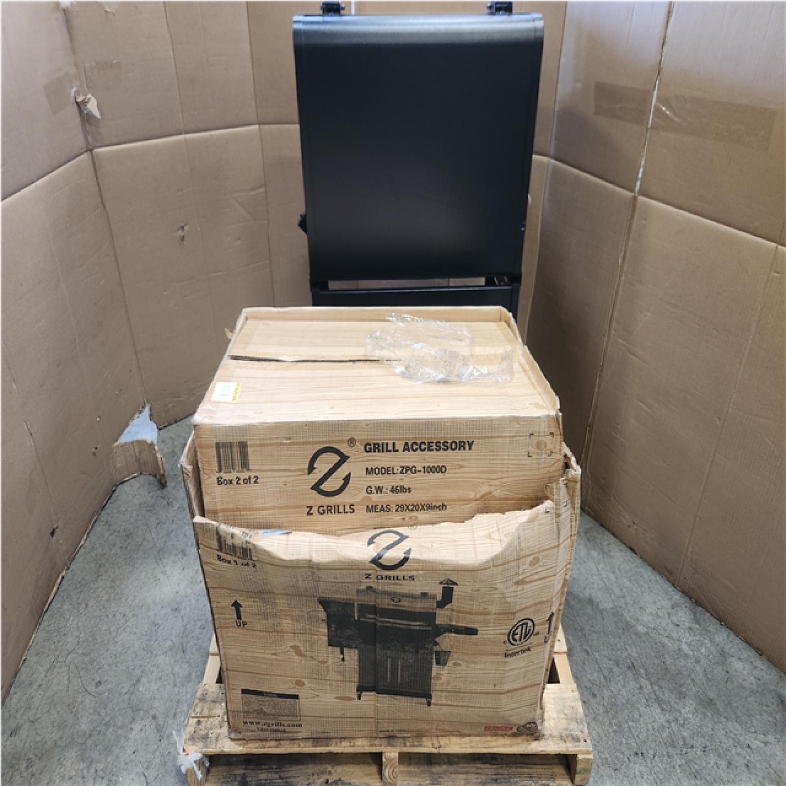 Phoenix Z GRILLS 1056 sq. in. Pellet Grill and Smoker in Bronze with Storage Cabinet  Includes Cover