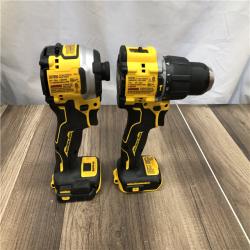 AS-IS DEWALT ATOMIC 20V MAX Lithium-Ion Cordless 2-Tool Combo Kit