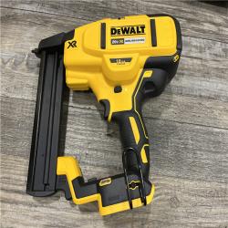 AS-IS DEWALT 20V MAX XR Lithium-Ion Cordless 18-Gauge Narrow Crown Stapler Kit