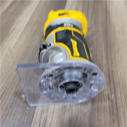 AS-IS  Dewalt 20V MAX XR Brushless Cordless Compact Router (Tool Only)