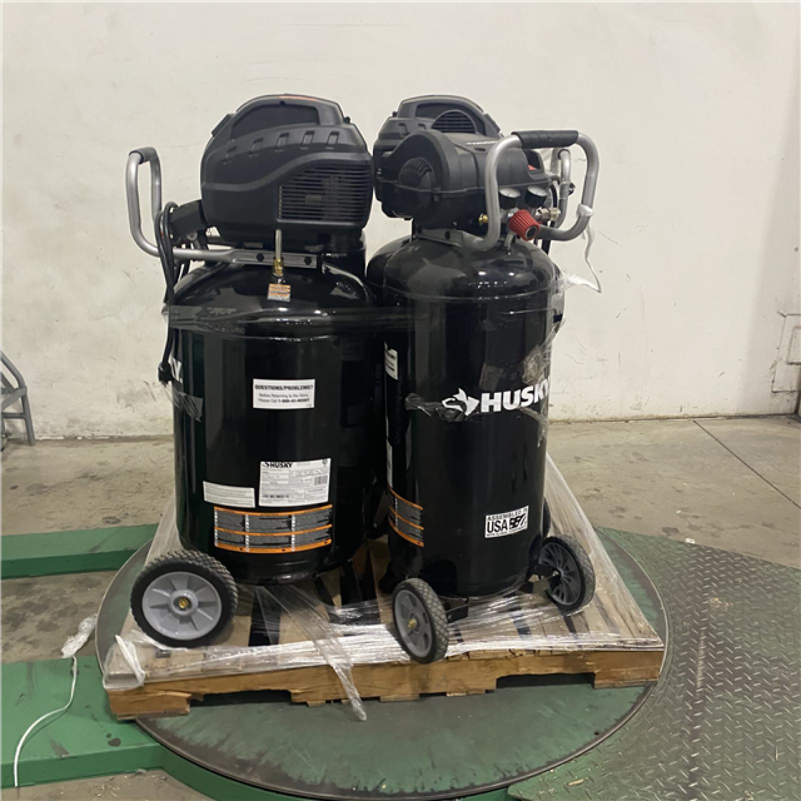 Dallas Location - As-Is Husky Electric Air Compressor (Lot Of 4)