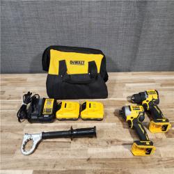 HOUSTON LOCATION - AS-IS DEWALT 2 TOOL COMBO KIT W/ (2) BATTERY & CHARGER