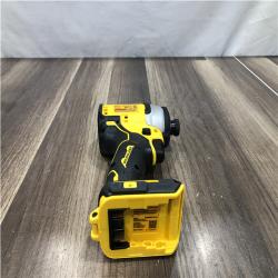 AS-IS DEWALT Atomic 20V Max Lithium-Ion Brushless Cordless Compact 1/4 in. Impact Driver Kit