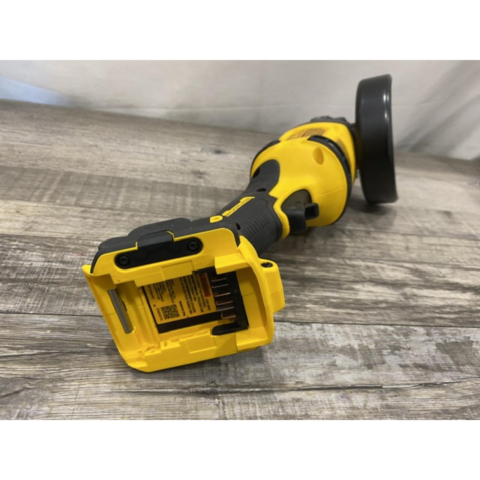 AS-IS DEWALT FLEXVOLT 60V MAX Cordless Brushless 4.5 in. to 6 in. Small Angle Grinder with Kickback Brake (Tool Only)