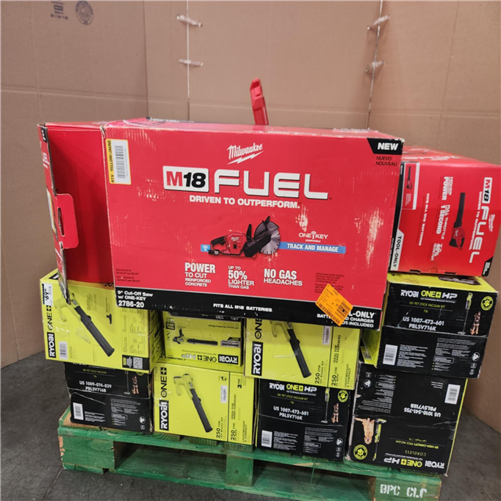 CALIFORNIA AS-IS TOOL PALLET