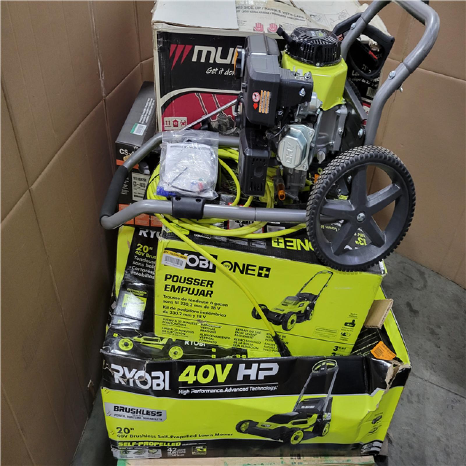 CALIFORNIA AS-IS OUTDOOR POWER EQUIPMENT