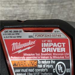 AS-IS Milwaukee 18V Lithium-Ion Cordless Drill Driver/Impact Driver Combo Kit