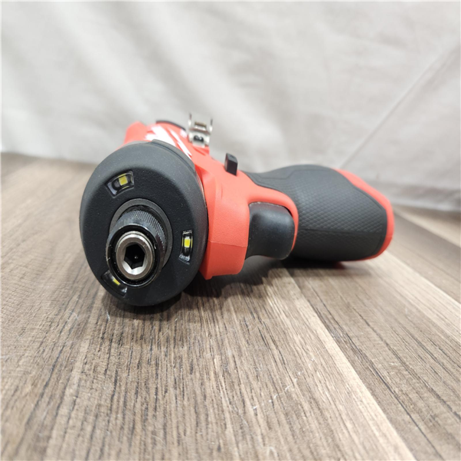 AS-IS- Milwaukee M12 FUEL 12 V 1/4 in. Cordless Brushless Impact Driver (TOOL ONLY)