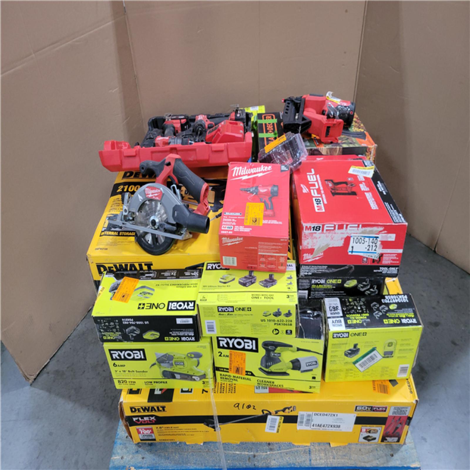 CALIFORNIA AS-IS TOOL PALLET