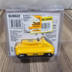 AS-IS DEWALT  4.0 Ah Compact Battery