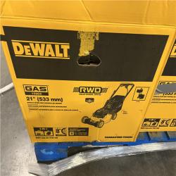 Dallas Location - As-Is DEWALT 21 in. 150cc Briggs and Stratton 625ex Engine Rear Wheel Drive 2-in-1 Gas Self Propelled Walk Behind Lawn Mower