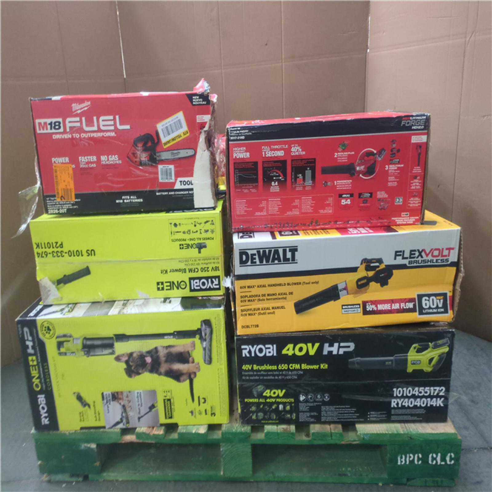 California AS-IS Tool Pallet