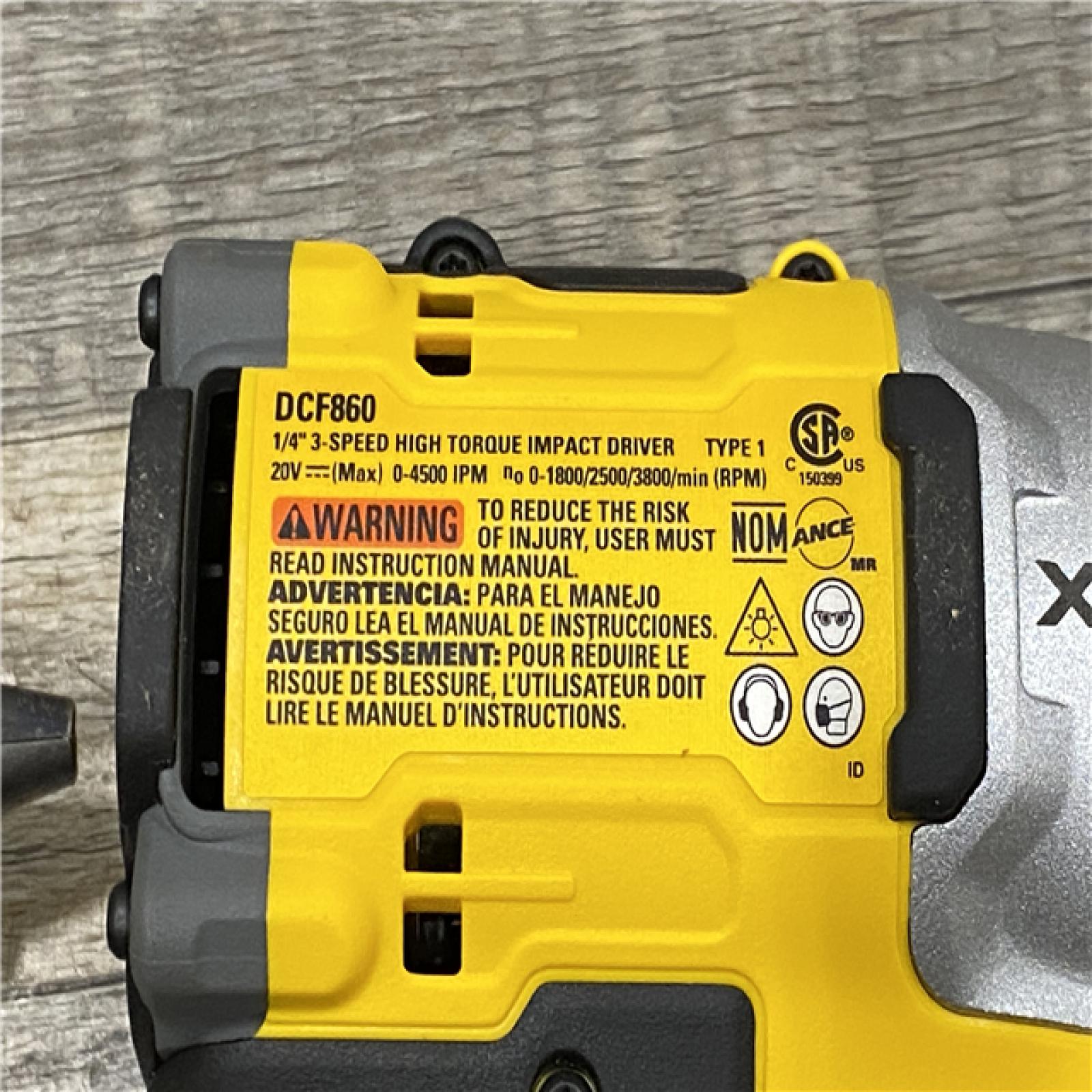 AS-IS DEWALT 20V MAX XR Hammer Drill and ATOMIC Impact Driver 2 Tool Cordless Combo Kit