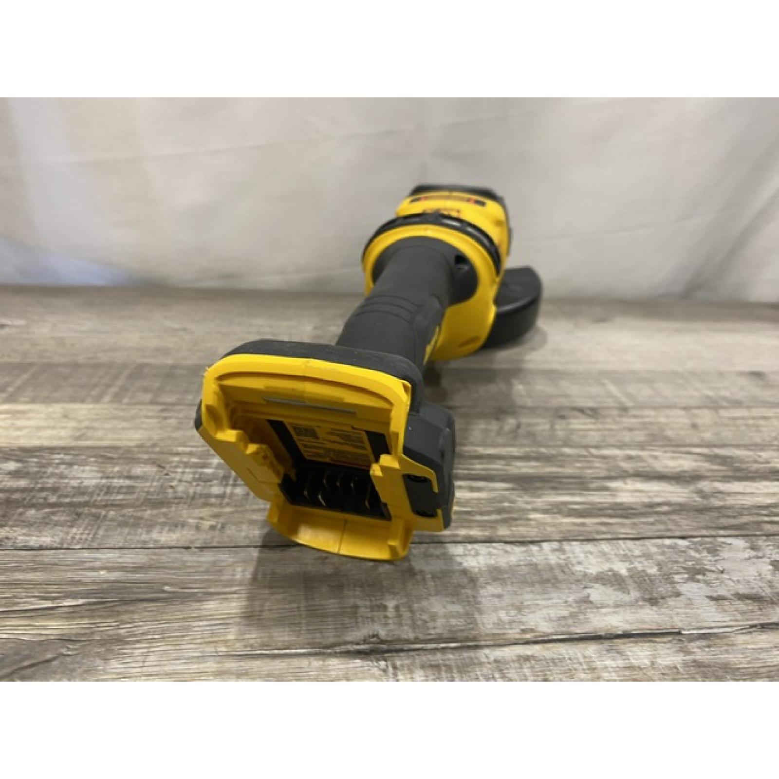 AS-IS DEWALT FLEXVOLT 60V MAX Cordless Brushless 4.5 in. to 6 in. Small Angle Grinder with Kickback Brake (Tool Only)