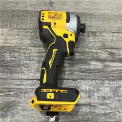 AS-IS DEWALT Atomic 20V Max Lithium-Ion Brushless Cordless Compact 1/4 in. Impact Driver Kit