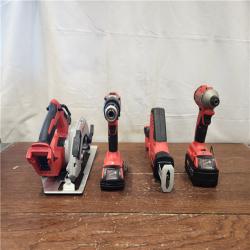 AS-IS- Milwaukee M18 4-Tool Combo Kit