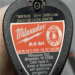 AS-IS Milwaukee Men's X-Large 12-Volt Lithium-Ion Cordless Gray Heated Jacket Hoodie Kit