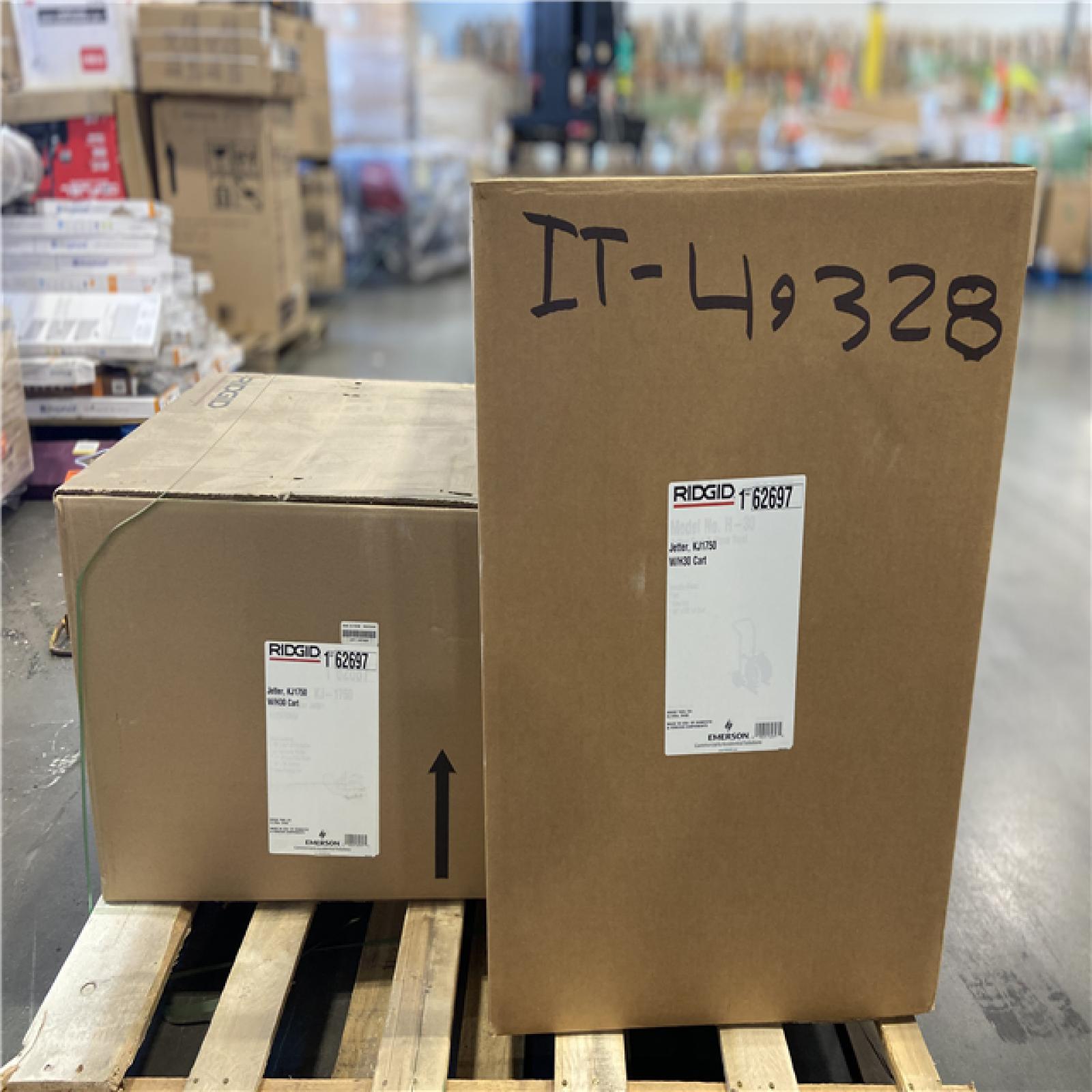 DALLAS LOCATION - RIDGID 62697 KJ-1750-C Water Jetter Drain Cleaner