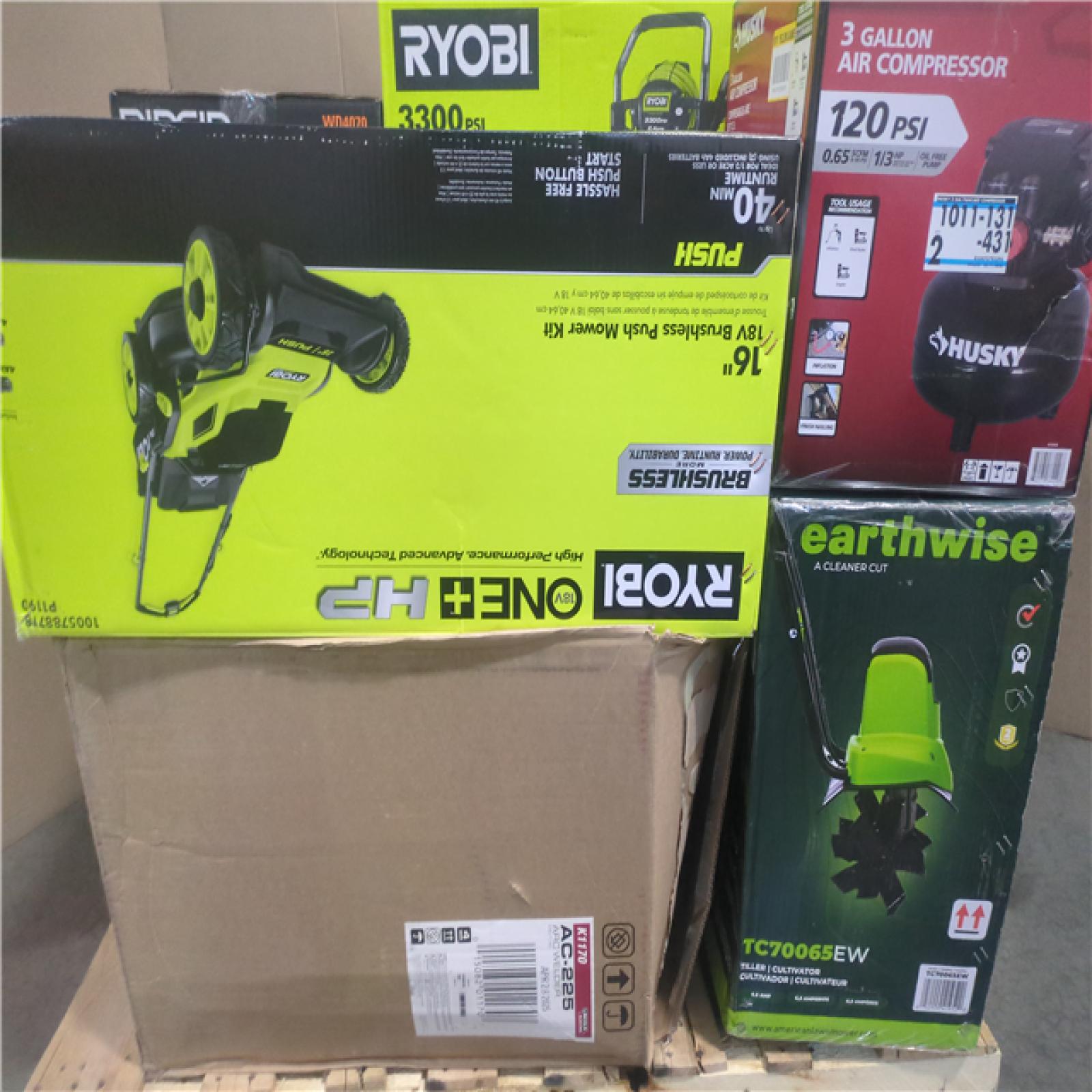 CALIFORNIA AS-IS OUTDOOR POWER EQUIPMENT